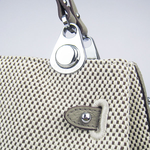 Fake Hermes New Arrival Double-duty handbag Grey 60668 - Click Image to Close